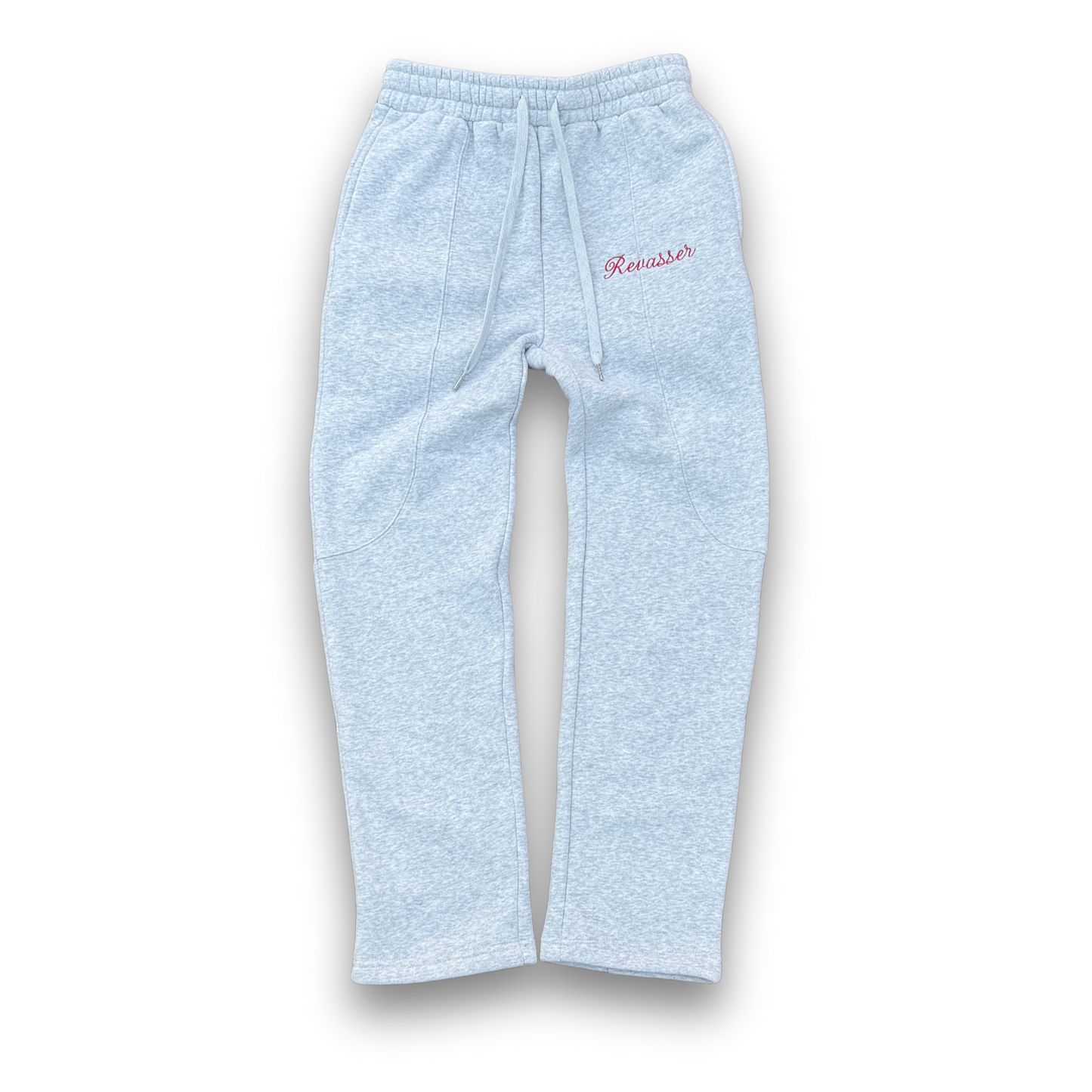 *SIGNATURE* REVASSER GREY/CHERRY RED JOGGERS